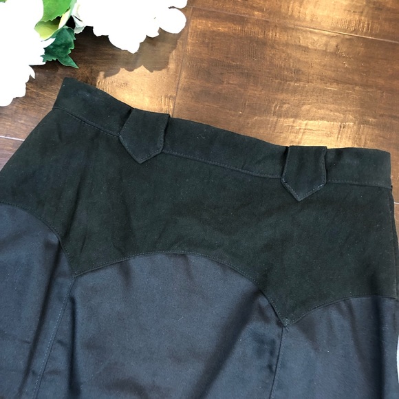 Fables by Barrie Black Adeline Skirt Rockabilly - Picture 3 of 7